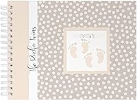 Vista 10 de Personalized Twin Pregnancy Journal (8 Center Designs) - Hardcover Pregnancy Memory Book Customized with Babies’ Names, Nicknames or Phrase