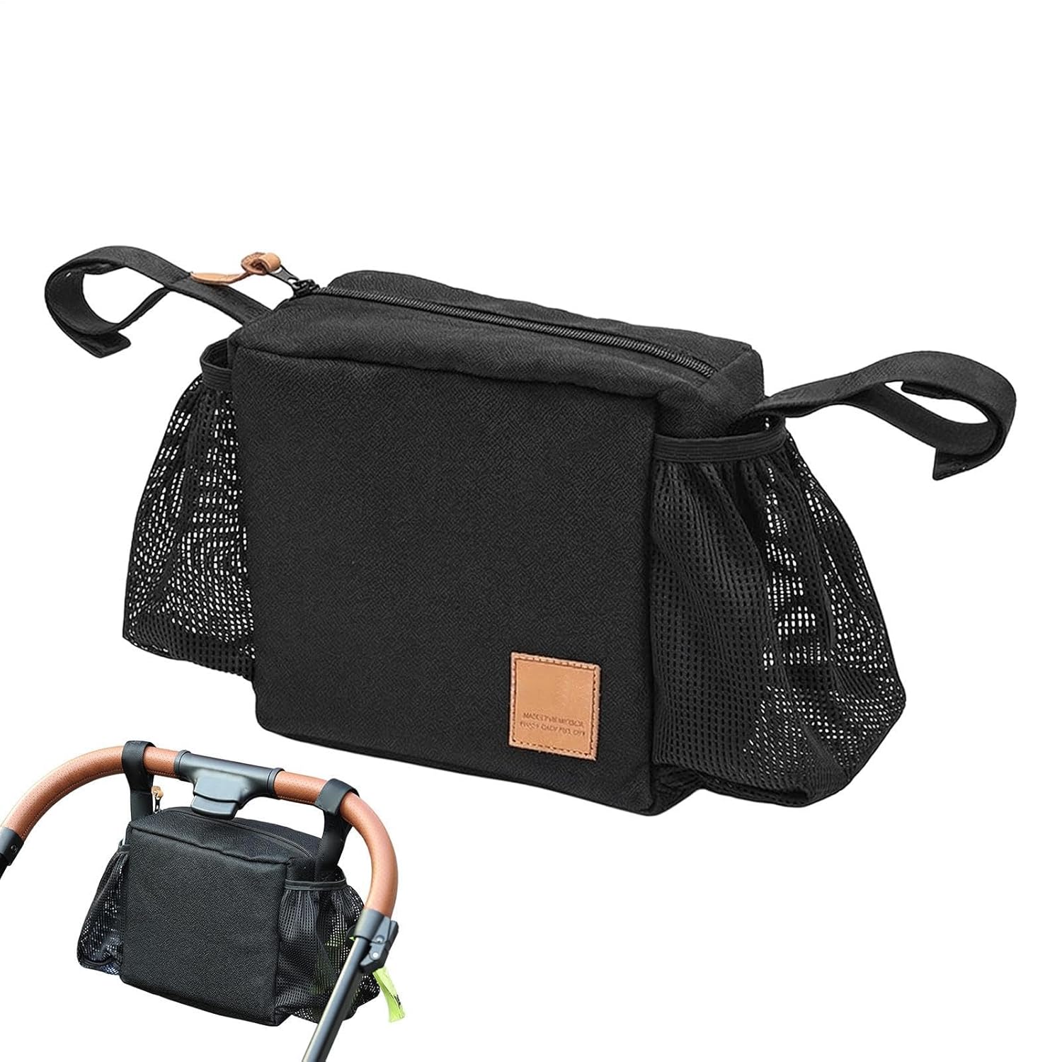 Dog Stroller Storage | Water Resistant Pet Carrier Bag,Dog Pram Storage Bag - for Walking Shopping Traveling Camping Indoor Outdoor Home