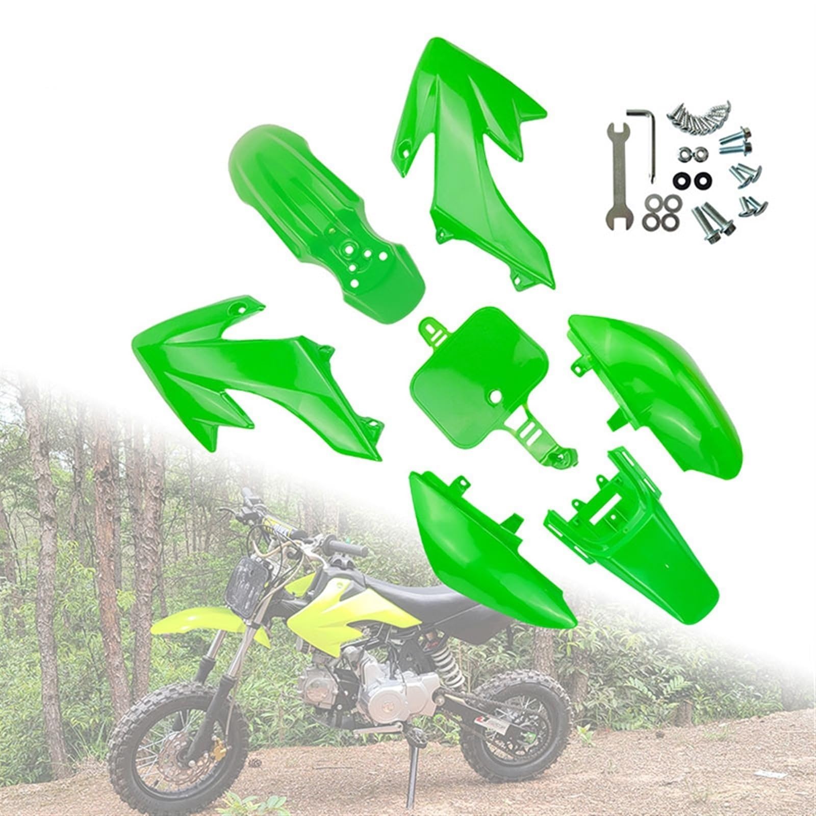 Zestawy owiewek z tworzywa sztucznego pasują dla CRF50 XR50, CRF