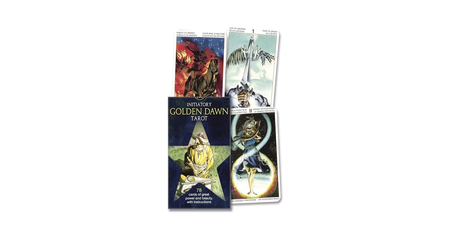 Initiatory Golden Dawn Tarot Deck: Lo Scarabeo