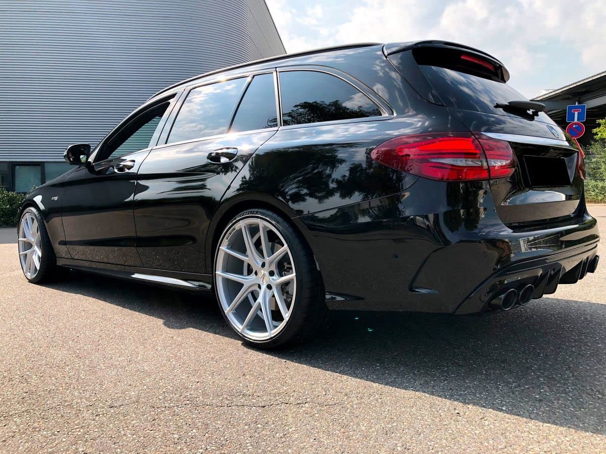 C63 ANG Look Sideskirts/cubiertas de umbral para Mercedes W205/S205