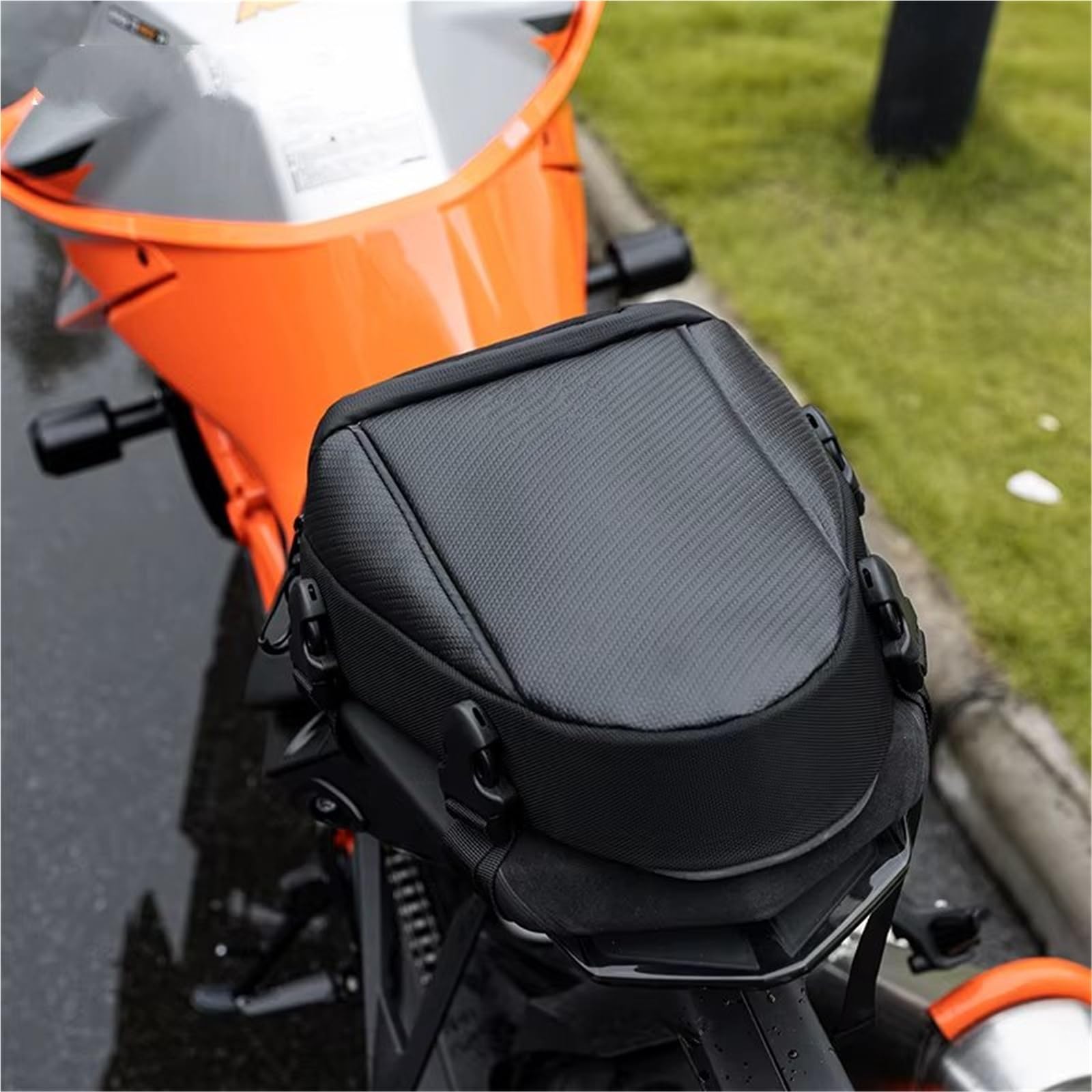Borsa Portapacchi Borsa Da Moto Per Sedile Posteriore Marsupio Multifunzionale Grande Capacità Copertura Antipioggia Impermeabile