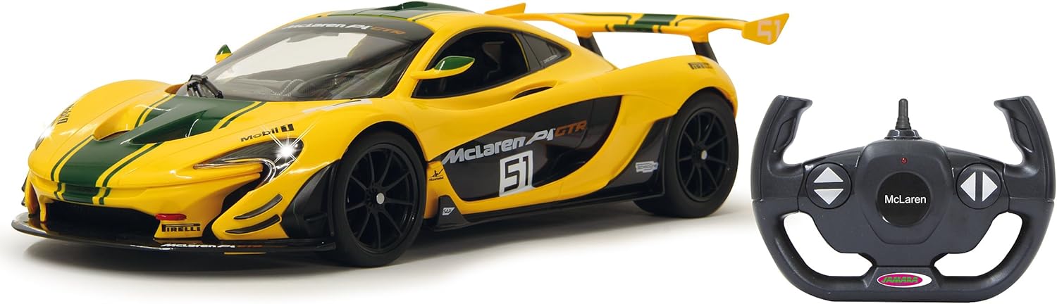 Jamara 405092 1:14 "Yellow Mclaren P1 GTR 2.4g Model