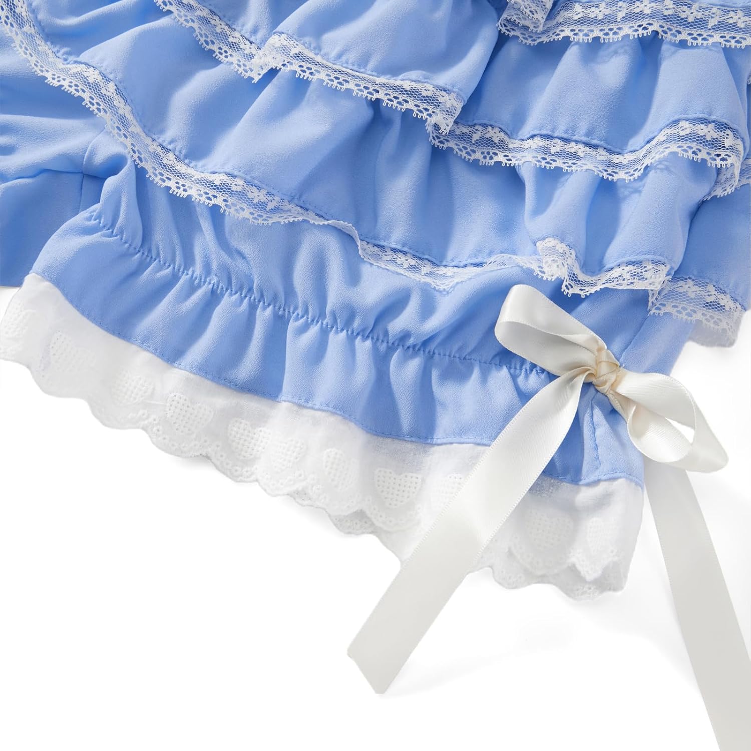 Women Lolita Bloomers Y2k Ruffle Pumpkin Panties Lace Trim Cute Shorts Layered Bottom Fairy Sweet Pettipants - Image 6