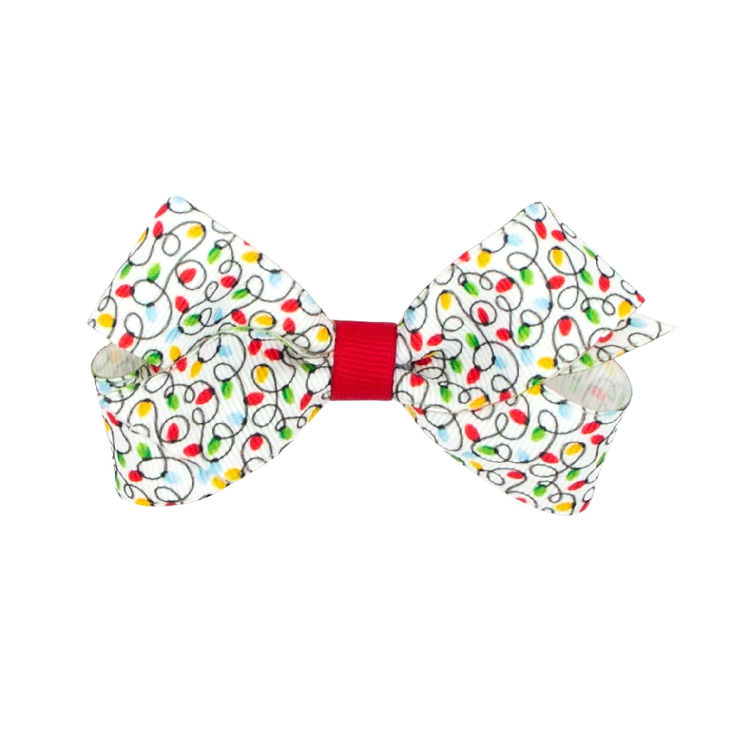 Wee Ones Girls' Halloween Themed Fall Color Hair Bows and Hair Accessories, Clips, Hairbands, and More, King, Colorful Jack O Lantern Stitch