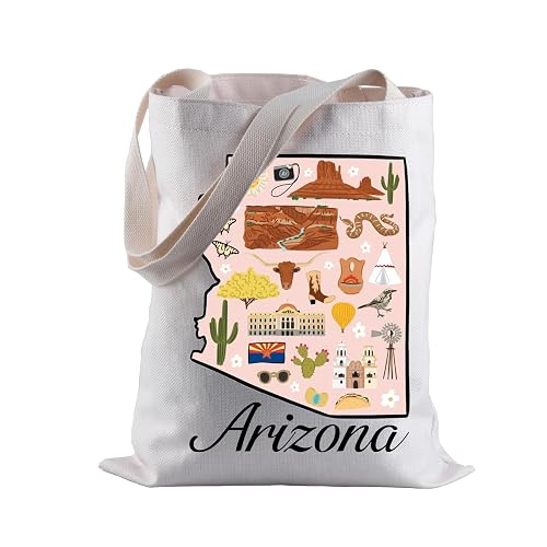 BLUPARK Arizona Lover Tote Bag Arizona Souvenir Gift Arizona Travel