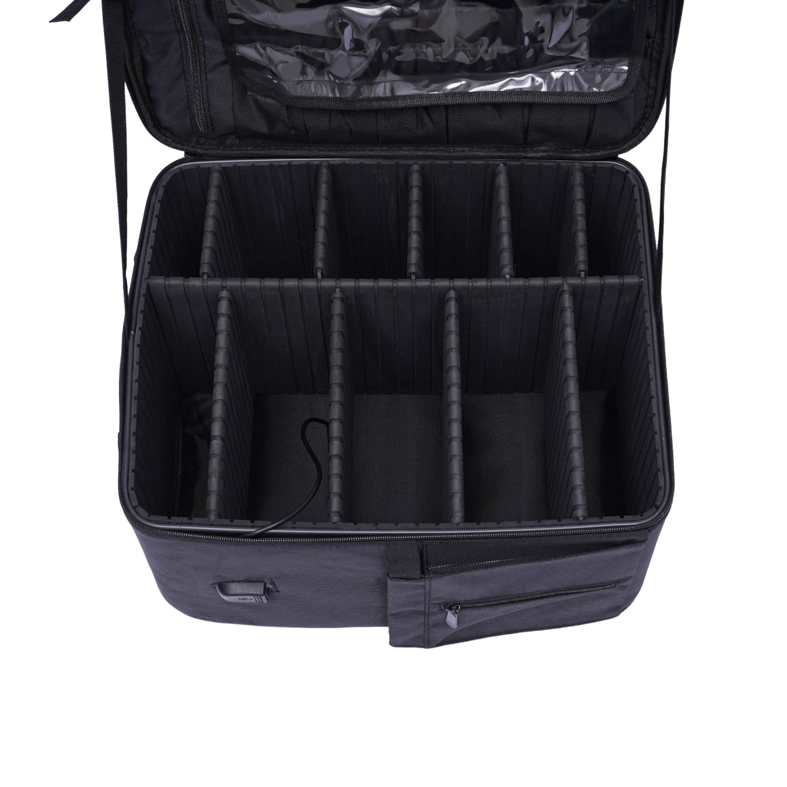 Make-up-Rucksack, professioneller Make-up-Koffer, extra großer Reisekoffer, Make-up-Tasche für Frauen, Kosmetik-Organizer, Make-up-Pinsel-Aufbewahrungshalter Wasserdichter Kosmetiktasche Schminktasche