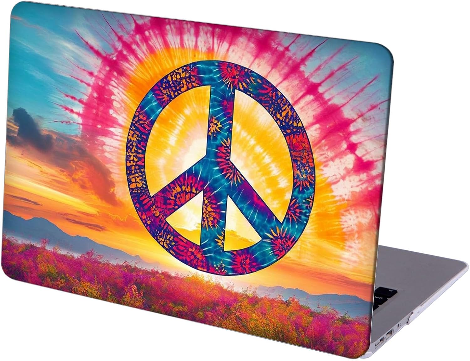 Compatible with MacBook Neo 13-inch, Hard Shell Case with Keyboard Cover and Screen Protector (A3404 A18 Pro chip, 2026 Release) - Hippie MC21957