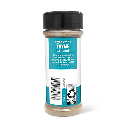 Miniatura 5 de Amazon Grocery, Tomillo molido, 2 onzas (anteriormente Happy Belly, el embalaje puede variar)