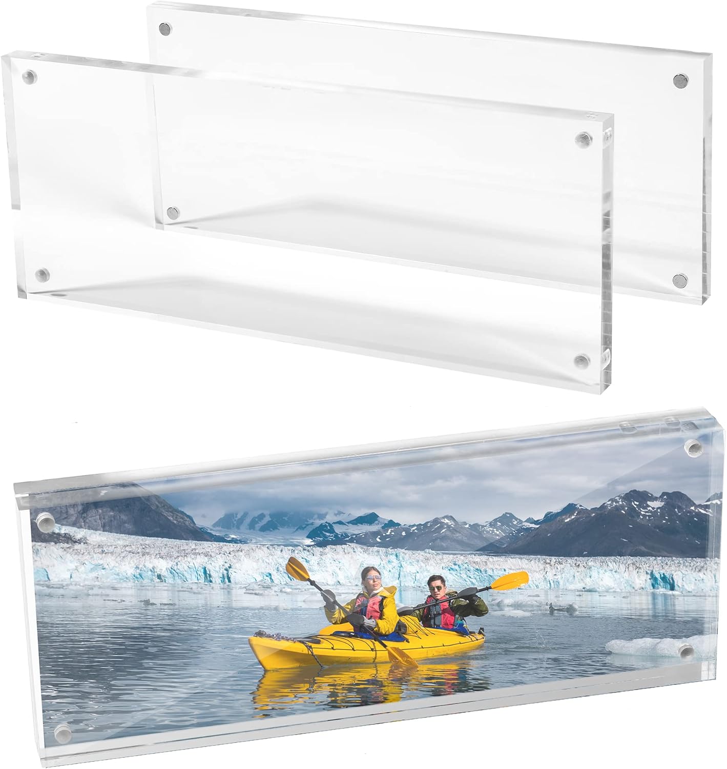 Mammoth 4x10 Inches Acrylic Picture Frame, AAA Grade Acrylic Photo