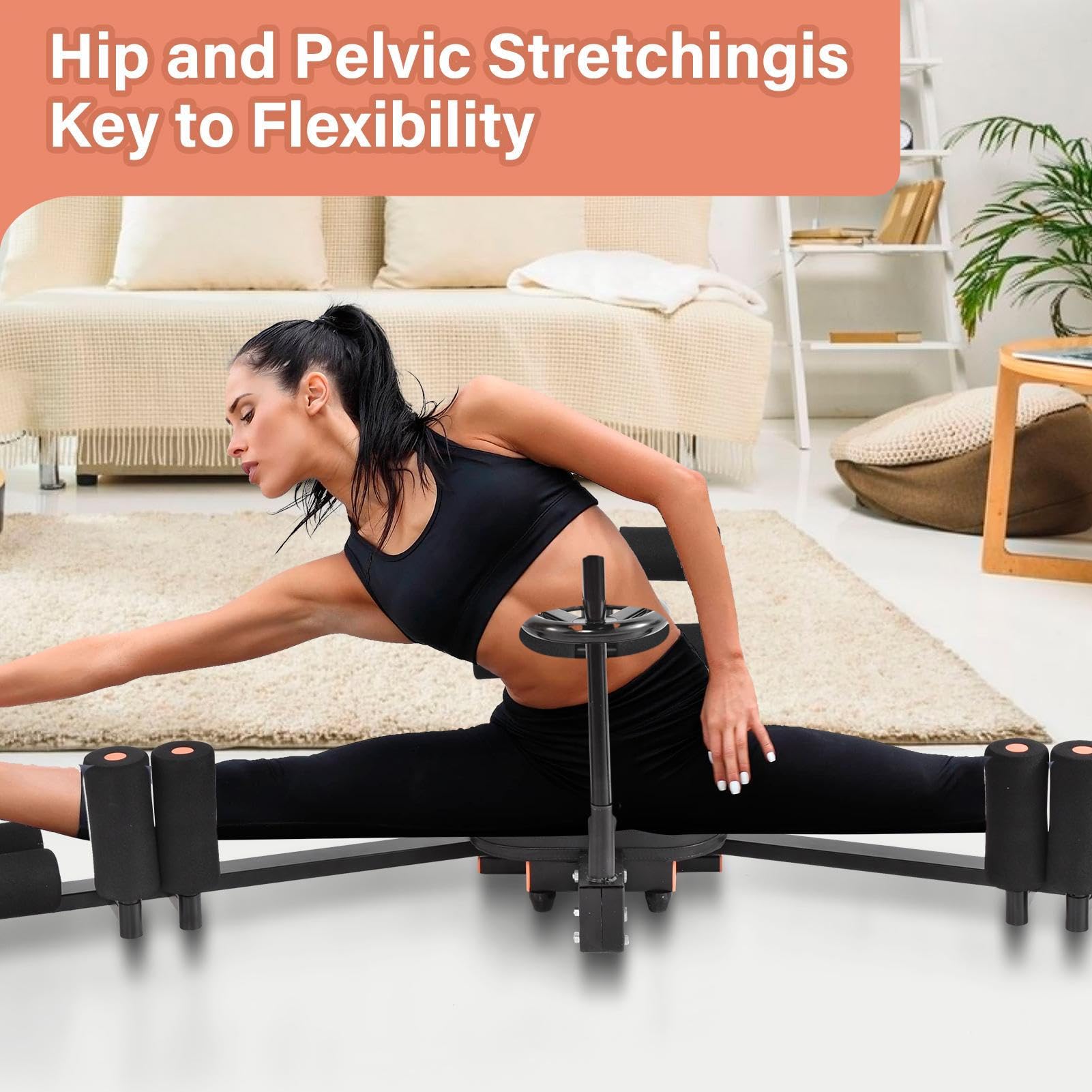 Leg Stretcher Machine - Split Trainer Stretching Machines - Leg Stretching Training Machine, Fitness Equipment for Home Yoga Gym Fitness