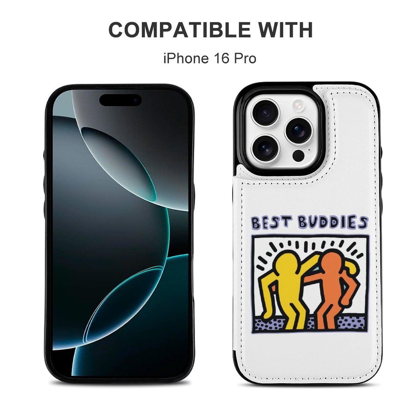 Amazon.co.jp: iPhone 16 Pro ケース キース ヘリング iPhone 16 Pro