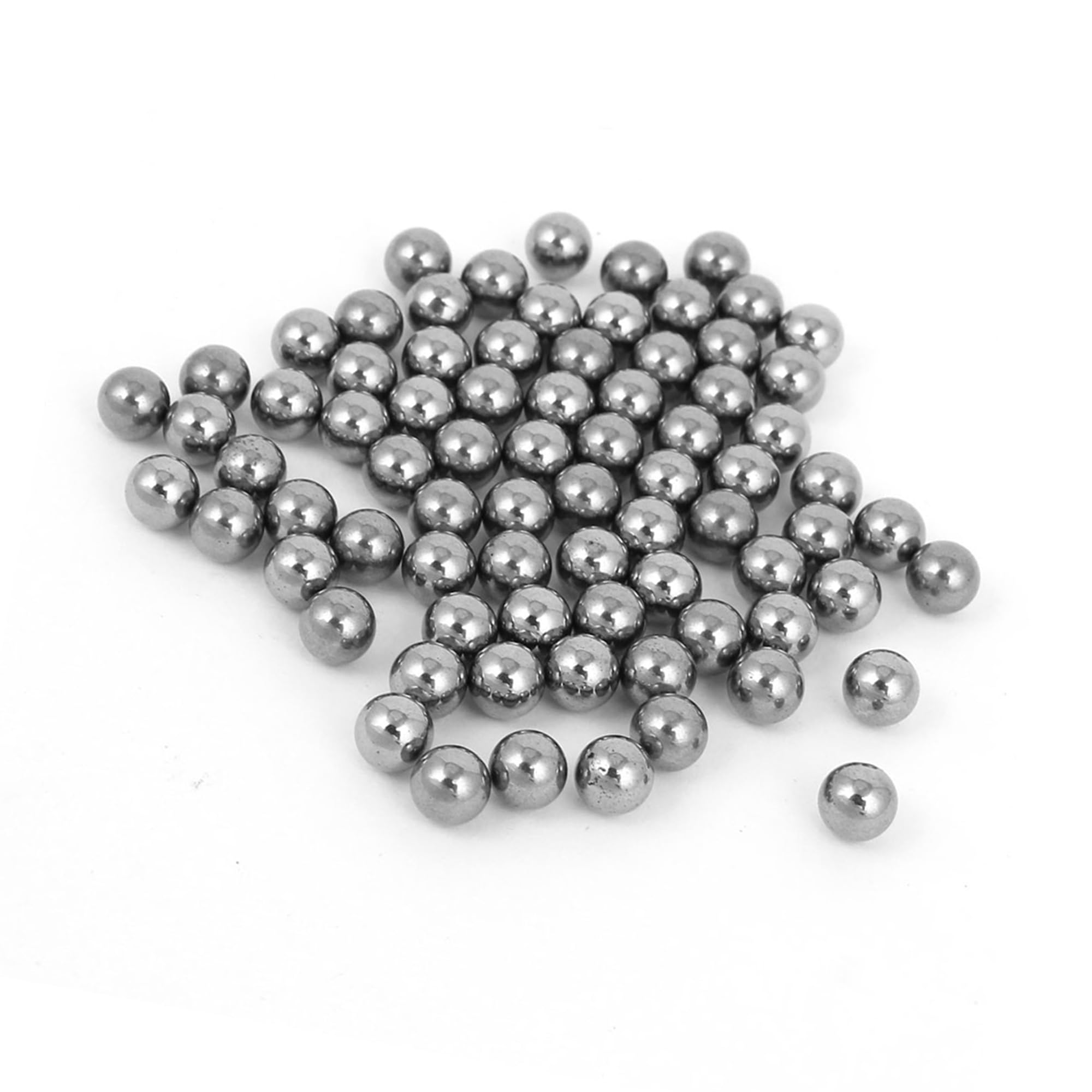 100 Pezzi 6 mm Sfere in Acciaio Inossidabile per Bicicletta Parte Tono Argento Prodotto Durevole