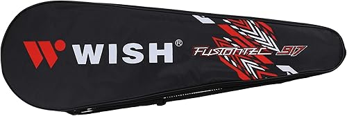Miniatura 7 de Wish FusionTec 917 - Raqueta y estuche de bádminton - Incluye 1 raqueta de bádminton y 1 bolsa de bádminton - Excelente agarre de bádminton - Ideal