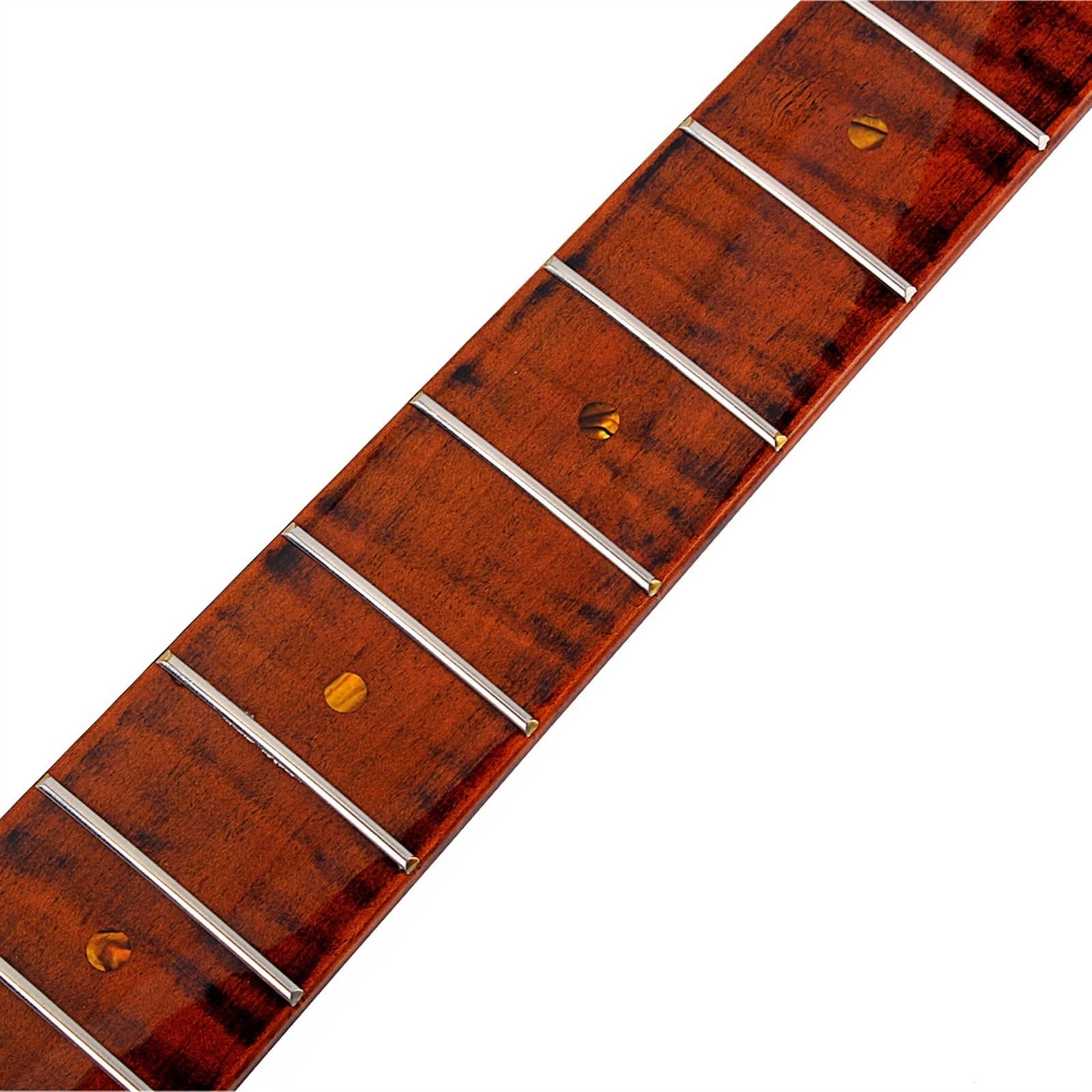 Klon Uniwersalny Gitara Szyja Elektrycznej, 21 Progów Niewykończony Zamiennik Szyja Do Gitary Do Montaż Gitary Szyja Gitarowa Akcesoria