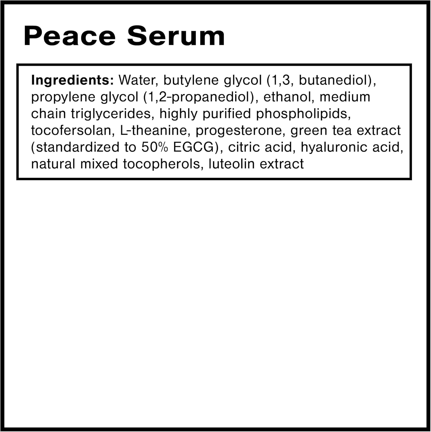 Quicksilver Scientific Peace Serum 1 fl oz (30ml) - Image 2