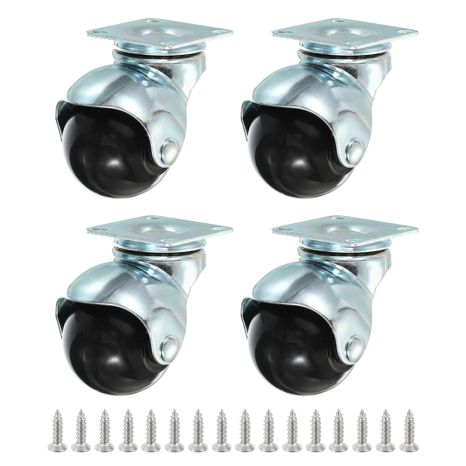 PATIKIL 2 Inch Ball Caster Wheels - 8 Pack -13 PATIKIL 2 Inch Ball Caster Wheels - 8 Pack -13