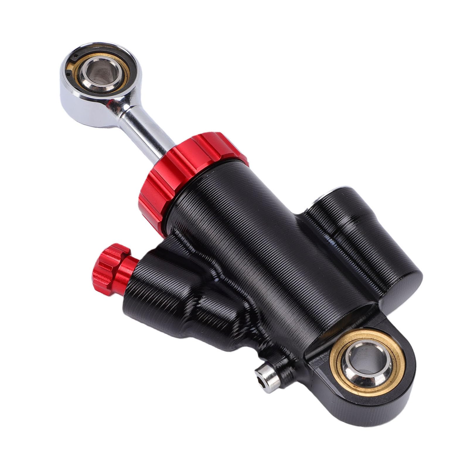 Akozon Stabilizator Amortyzatora Układu Kierowniczego Motocykla Uniwersalna Kontrola Bezpieczeństwa Amortyzator Układu Kierowniczego ze Stopu Aluminium do Dynamicznej Jazdy