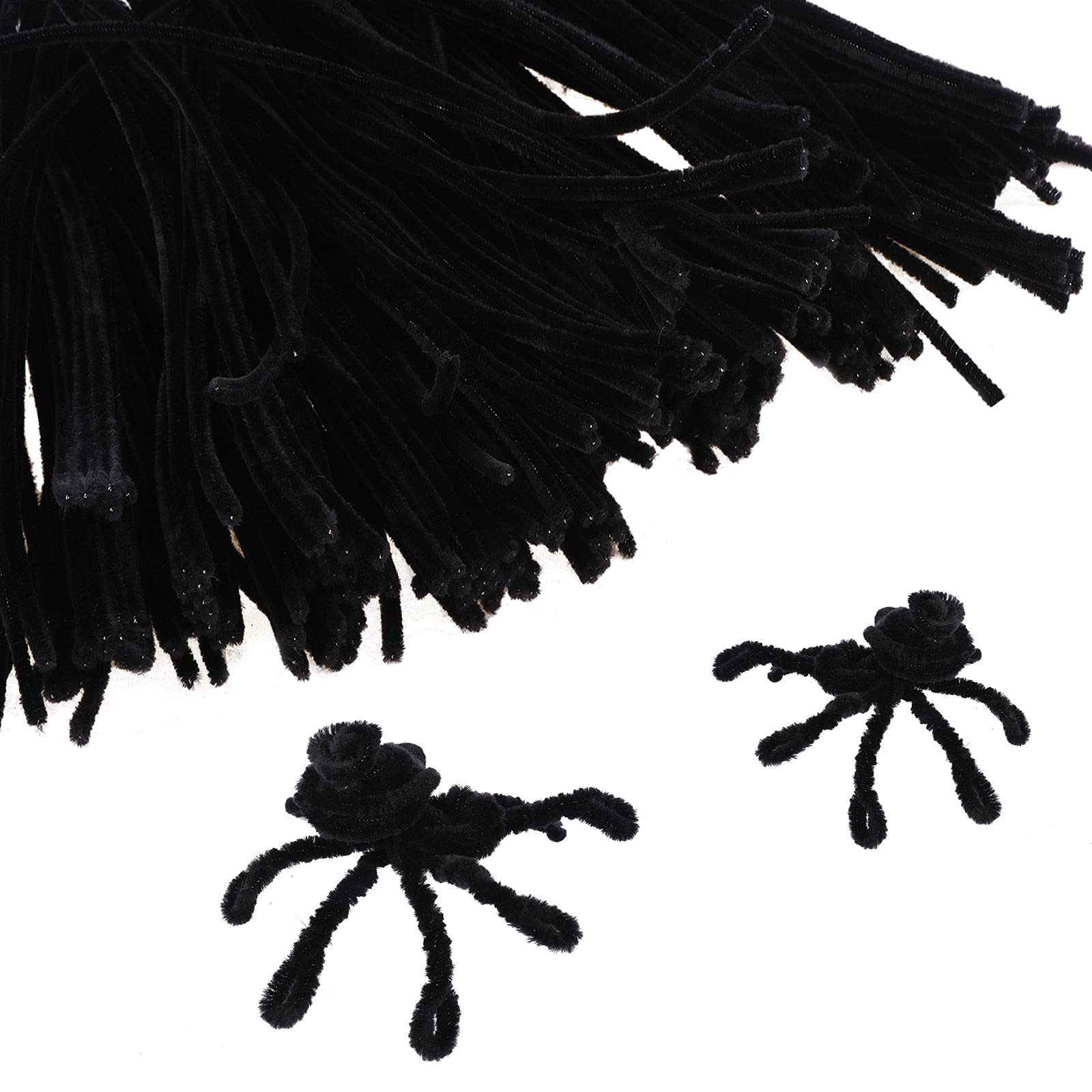 Fil Chenille 200PCS Tiges De Chenille Cure Pipes Multicolores Cure