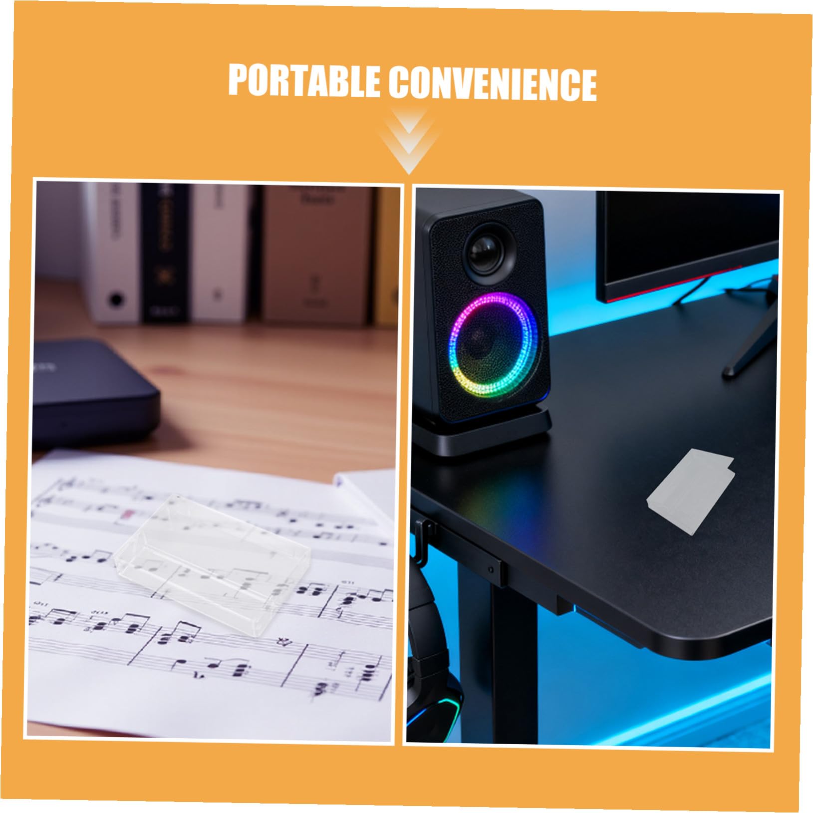Luxshiny Stabile Aufbewahrungsbox Audiokassettenhüllen mit Großem Fassungsvermögen 15 Stück-pack aus Pp Kunststoff im Nostalgischen Retro Stil für Zuhause und Büro