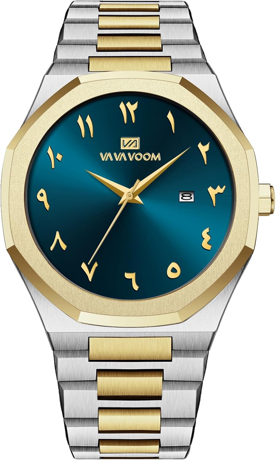 FANMIS Men Watches Fashion Middle Eastern Arabic Numerals Men’s Watch Minimalist Stainless Steel Waterproof Business Wristwatch Luxury Analog Dress Watches