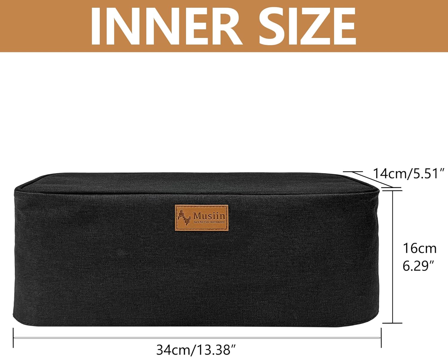 Musiin Premium Portable Bluetooth Speaker Cover Compatible with Sony ULT FIELD 5, Splash-Proof Material, Portable and Foldable, Fit Design for Home Studio and Outdoor Use.