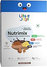 Little Joys Nutrimix Nutrition Powder 1 KG | 7-12 years | No Refined Sugar | Supports Healthy Growth & Boosts Immunity | with Ragi, Bajra, Almonds & Oats | Chocolate Flavour