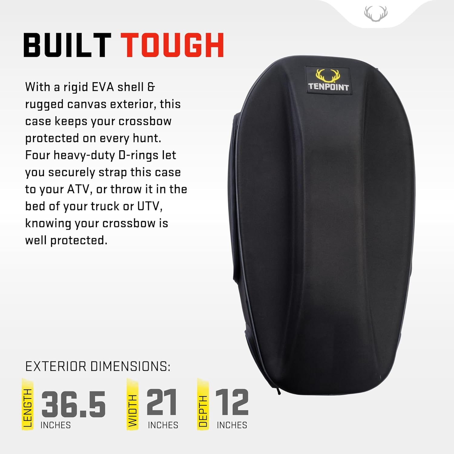 TenPoint STAG Elite Hard Crossbow Case - Keep Your Crossbow & Essential Gear Protected During Transport