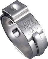 Vista 7 de Paquete de 50 anillos de abrazadera de cincho de 1 pulgada de acero inoxidable EFIELD para tubos de tubería PEX, (CLAMP013-60P)