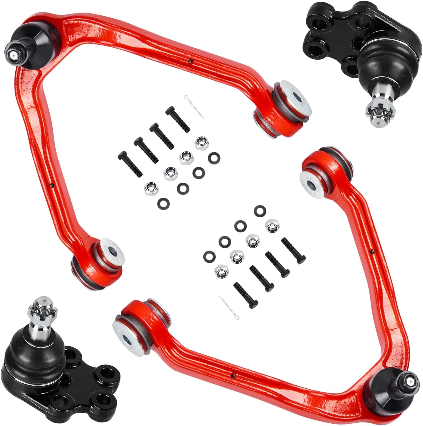 RWD Front Upper Control Arm with Ball Joint for Chevy Silverado 1500 GMC Sierra 1500 1999 2000 2001 2002 2003 2004 2005 2006 Passenger Driver Left Right Side Suspension Kit