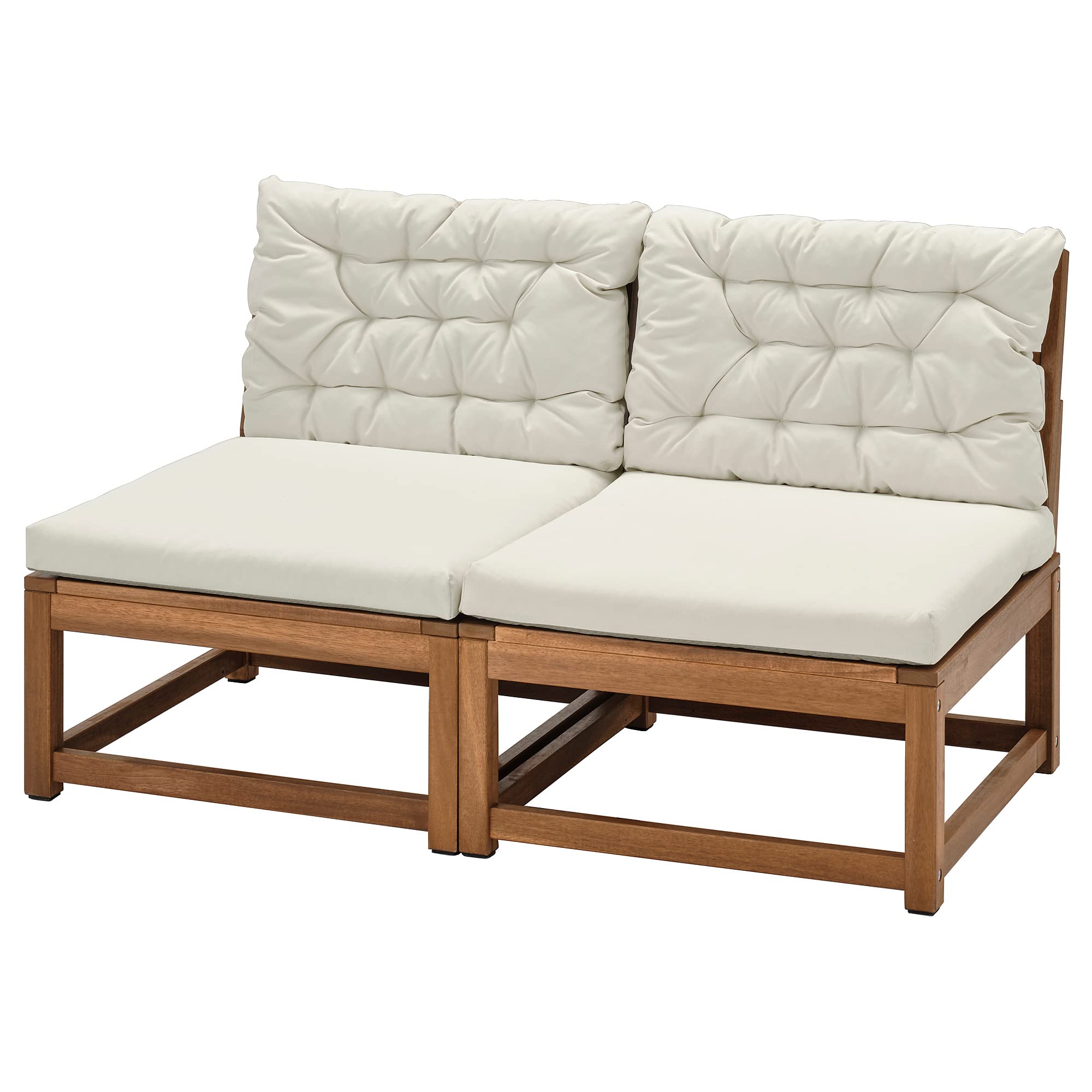 IKEA NÄMMARÖ backrest for Modular Sofa, Outdoor, 60x56 cm, Light