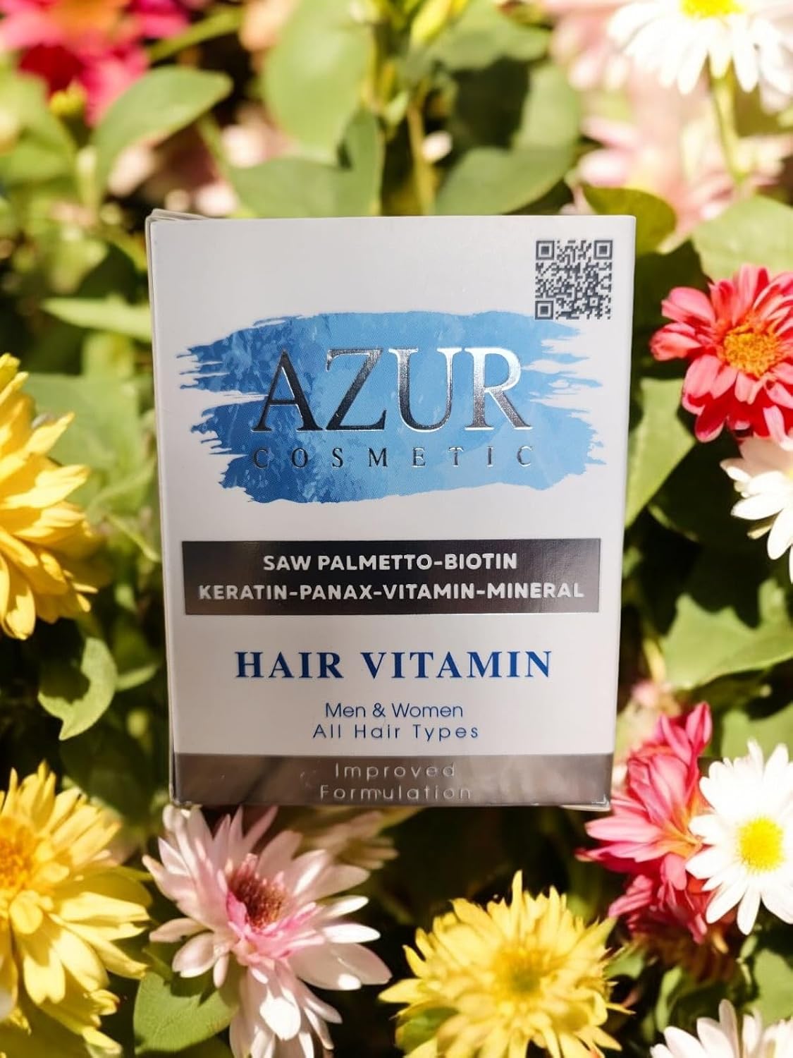 Hair Growth Vitamins for Women & Men – Supports Thicker, Stronger Hair – Biotin, Collagen, & Keratin Supplement for Healthy Hair, Skin & Nails