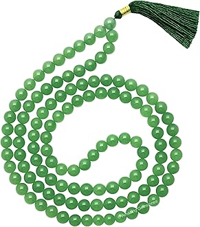 - Japa Mala 108 Prayer Beads Necklace and Wrist Mala Bracelet for Meditation