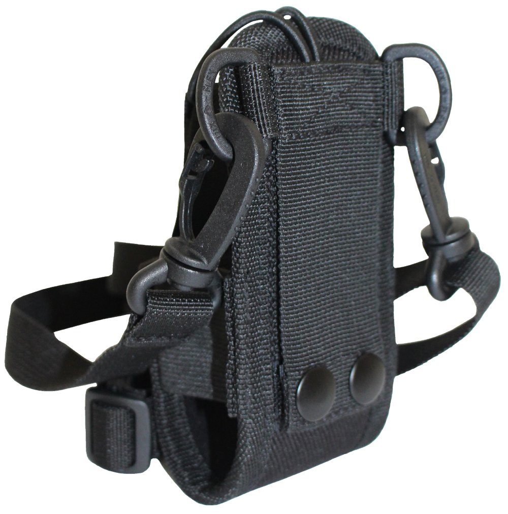 tee-uu DIGI Digitalfunkgeräte-Holster | schwarz | perfekt und flexibel