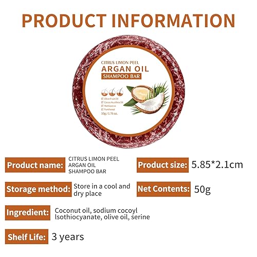 Miniatura 8 de Paquete de 2 barras de champú de romero para el crecimiento del cabello, limpieza profunda para pérdida de cabello del cuero cabelludo, champú