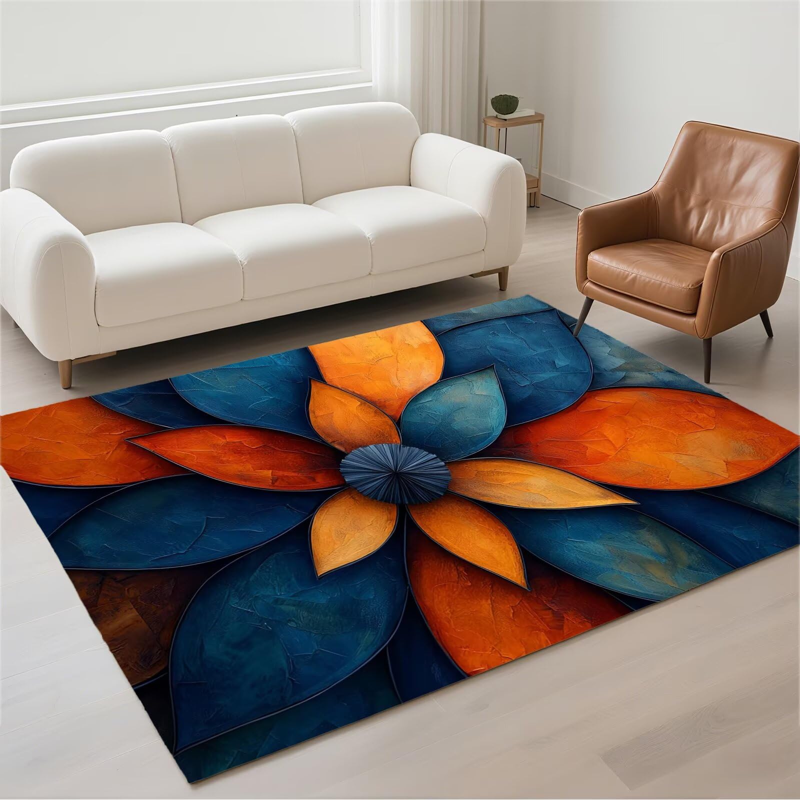 Tapis salon imperméable et lavable 100x200cm pour un entretien facile