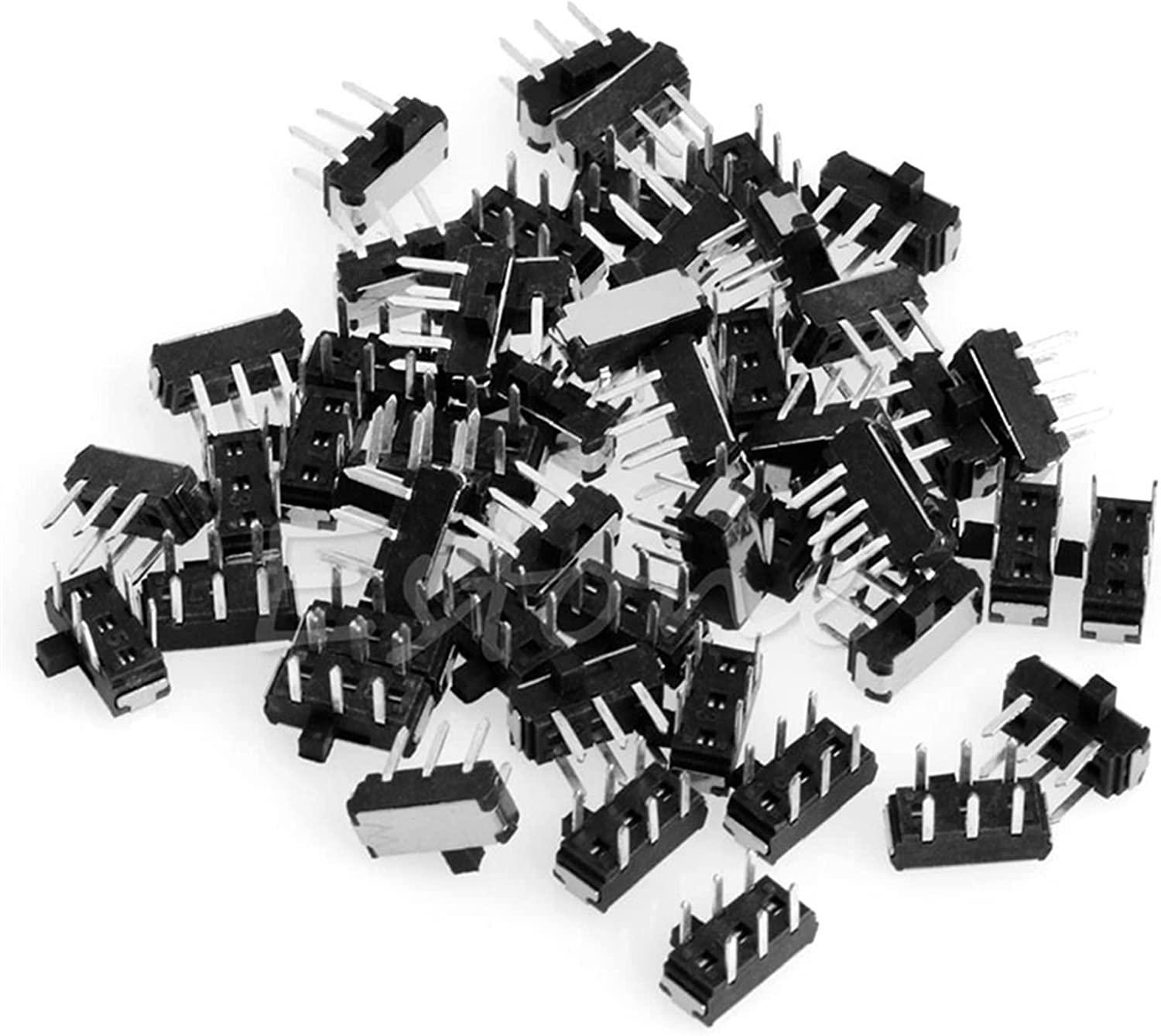 30 Pezzi Interruttore A Scorrimento SPDT 3 Pin SS12F1G3 - Mini Pannello On/On DC 50V 1A Per Elettronica DIY - 6