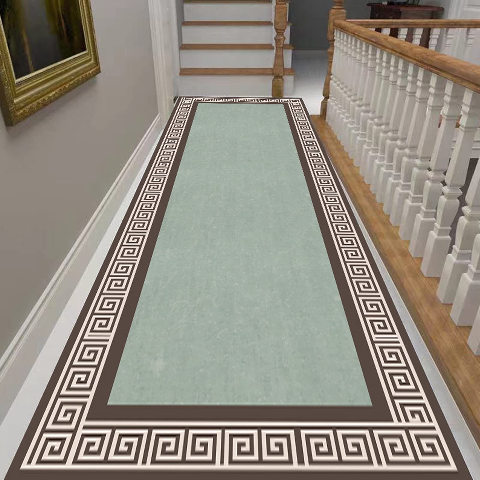 Tapis de couloir de cuisine antidérapant long tapis salon chambre entrée