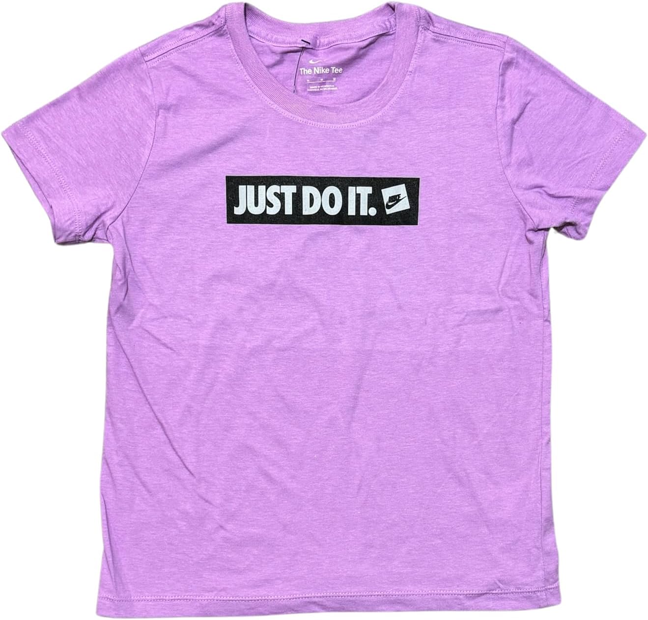 Nike Girl's Just Do It Boxed Banner T-Shirt