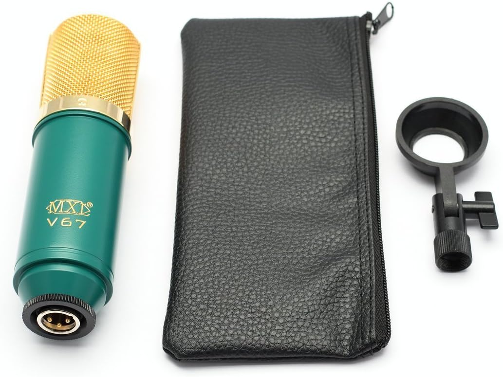 Gеt Sресіаl Prісе MXL V67G Large Capsule Condenser Microphone for Vocals, Guitars, Acoustic Instruments, and Drum Overheads Bundle with Blucoil 10-FT Balanced XLR Cable, and Pop Filter Windscreen Rеvіеw MXL V67G Large Capsule Condenser Microphone for Vocals, Guitars, Acoustic Instruments, and Drum Overheads Bundle with Blucoil 10-FT Balanced XLR Cable, and Pop Filter Windscreen