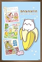 Vista 13 de Trends International Bananya - Póster de collage de pared, 34 pulgadas de largo x 22.4 pulgadas, versión sin marco