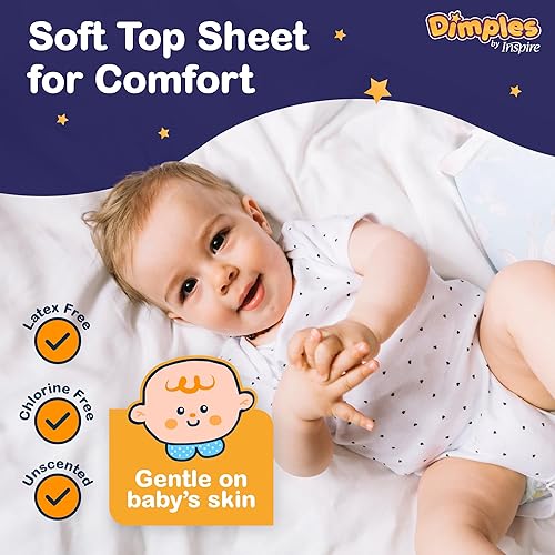 Miniatura 7 de Ultra Dimples - Almohadillas elevadoras de pañales  Nuestros insertos de pañales más absorbentes de la historia  Insertos de almohadillas para