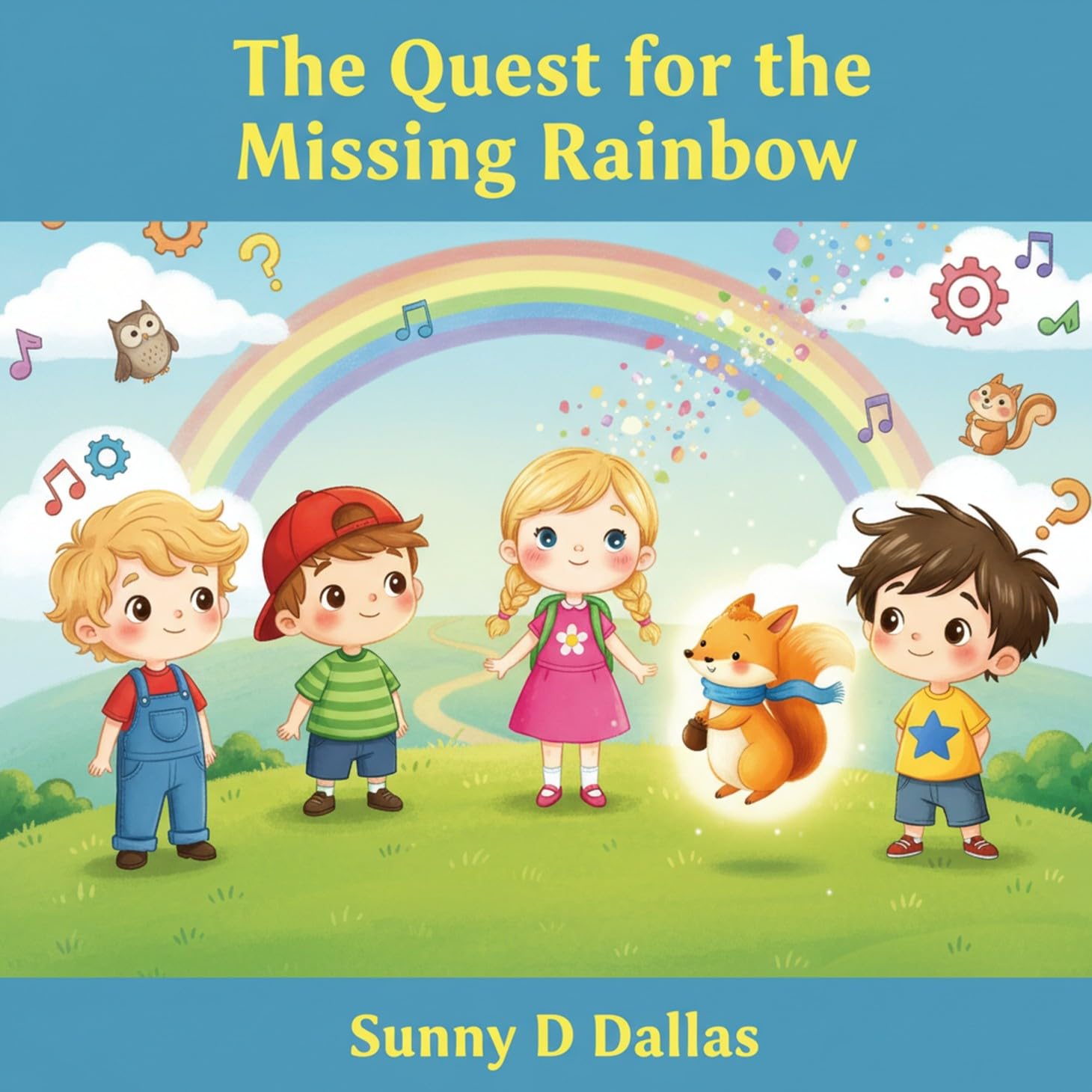The Quest for the Missing Rainbow: Children's Bedtime Story | A Magical Adventure About Teamwork, Friendship & the Colors of the World