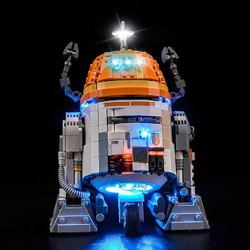 LocoLee Light kit Compatible with Lego 75416 Chopper C1-10P Astromech Droid - No Model Only Light, LED Lighting Accessories Compatible with Lego 75416 Standard Version