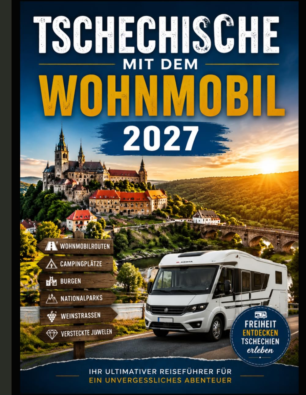 TSCHECHISCHE MIT DEM WOHNMOBIL 2027: Wohnmobilrouten, Campingplätze, Burgen, Nationalparks, Weinstraßen und versteckte Juwelen