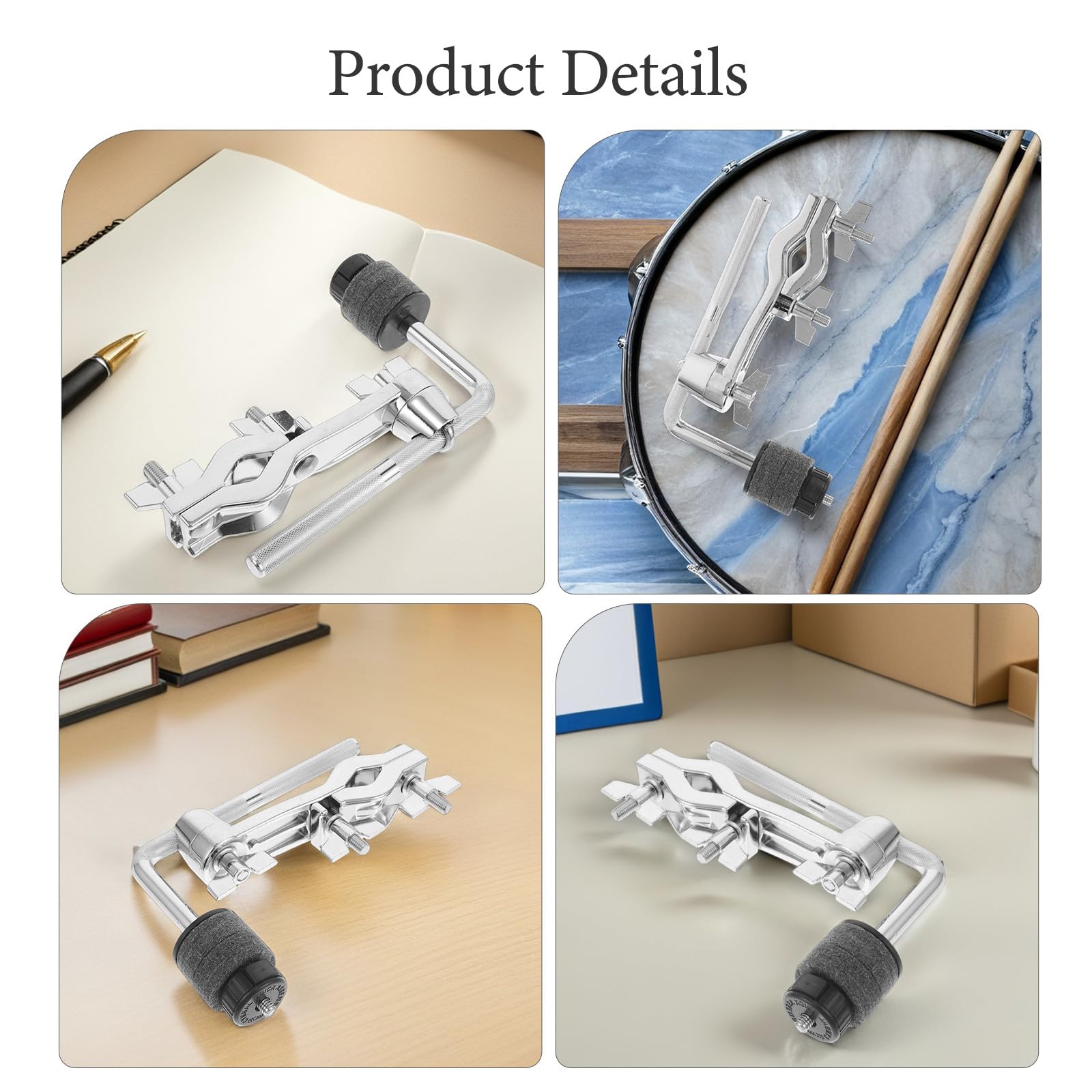 GALPADA 2 bracci di estensione per supporto piatti a braccio - Accessori per supporti piatti per batteria e strumenti a percussione - Per gruppi musicali o esibizioni