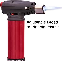 Vista 2 de Master Appliance MT-51 Antorcha de butano profesional, linterna de antorcha manual, antorcha mini de llama ajustable, recargable con combustible