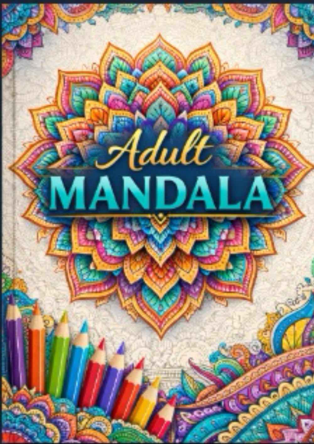 Adult Mandala Colouring Book