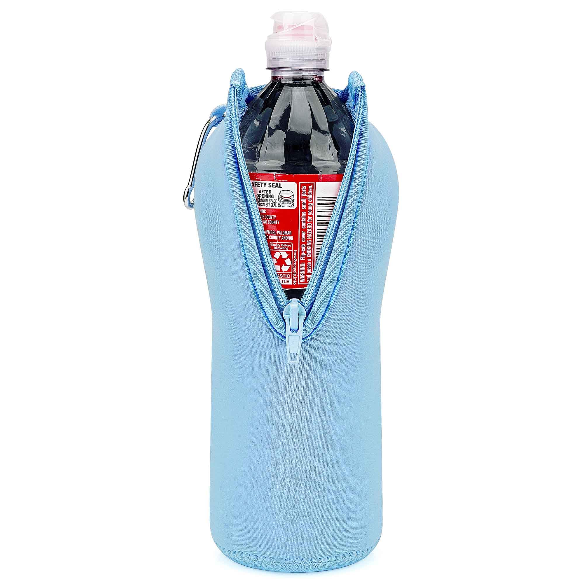 Gym Water Bottle Cover With Strap Aazon.co: Linkidea Disposable Water Bottle Sleeve Copatible With Gatorade Bottle - View #9