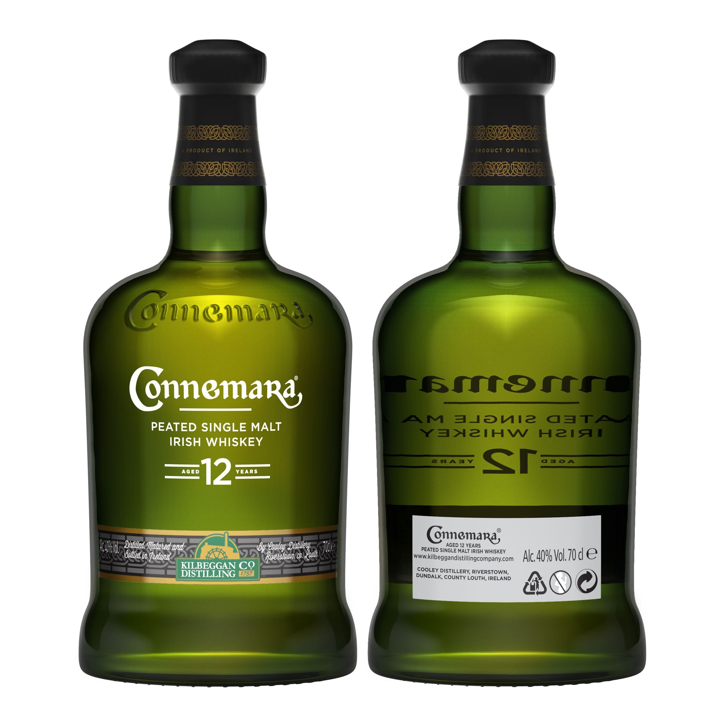 Connemara 12 Jahre | Single Malt Irish Whiskey | 40% Vol | 0,7l